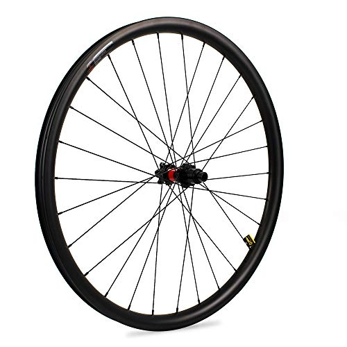 Ruote per Mountain Bike : Yuanan 1290 g 29er Carbon Wheel Cross Country XC Mountain Bike Wheelset 33 mm Larghezza Bordo con DT 240 MTB Hub