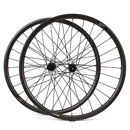 Ruote per Mountain Bike : Yuanan 1310g Solo 29er MTB Ruota In Carbonio Cross Country XC mountain bike wheelset con DT 240 blocco centrale o 6 bulloni Hub