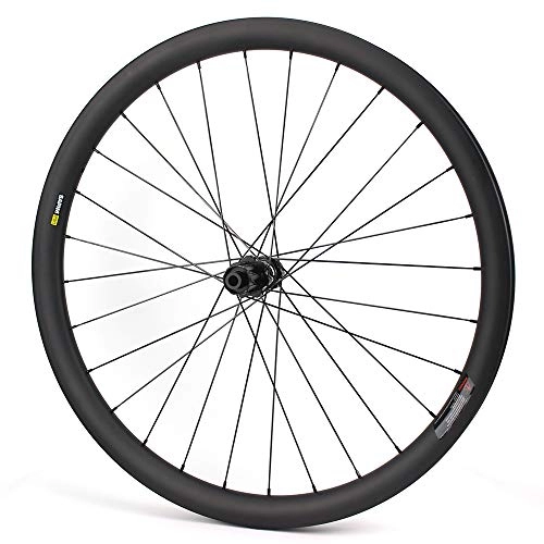 Ruote per Mountain Bike : Yuanan 29er MTB Ruota 35mm Larghezza Asimmetrica Cerchio In Carbonio Tubeless Ready con DT 350 hub per XC o AM Mountain Bike