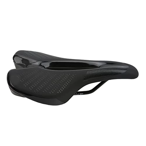 Seggiolini per mountain bike : Alomejor Comfort Sella per Bici MTB Sella per Bicicletta Cuscino per Sedile Ergonomico per Bicicletta Sella per Bici Rail Cuscino Morbido e Traspirante Vuoto con Fanale Posteriore(D911 Nero)