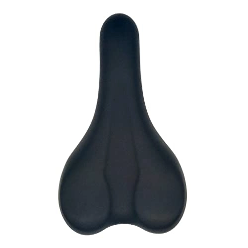 Seggiolini per mountain bike : CHENMIAOMIAO Bicycle Saddle Bicycle Seat Black Cuscino addensante Ammortizzatore Assorbimento Bicicletta Sedile Attrezzature for la Bicicletta Cuscino del Sedile (Color : A)