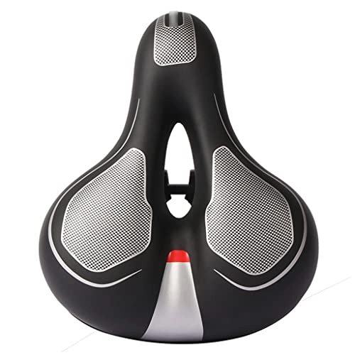 Seggiolini per mountain bike : CHENMIAOMIAO Sedile Bici Sovradimensionato Bike Saddle Mountain Bike Seat Cuscino Sedile Bicicletta Biking Mount Uomo e Sedile da Donna (Color : A)