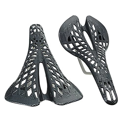 Seggiolini per mountain bike : Demacia Musen 1 PZ. Cycling Hollow Saddle Saddle Spider Web Tipo Web Lightweight Bicycle Seat Cushion Fit for Mountain Bike Road Track Sella per Biciclette MS