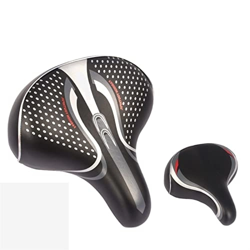 Seggiolini per mountain bike : Flcfaca. Big Bike Bicycle Bicycle Saddle Cushion Sedile Retro Mountain Shock Assorbente Cuscino Bicycle Bicycle (Color : A)