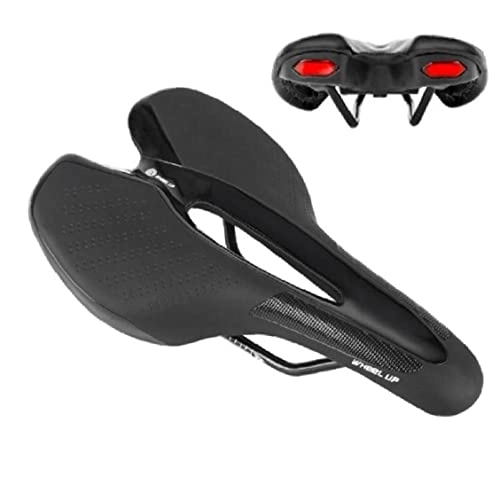 Seggiolini per mountain bike : Froiny 1 Pz 3D Gel Bicycle Saddle Seat Uomo Donne MTB Cycle Strada Sella Sella Hollow Traspibile Confortevole Cycling Seat Accessori per Bici