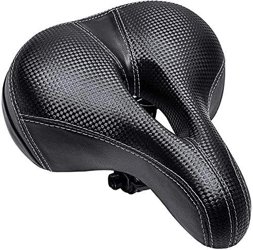 Seggiolini per mountain bike : GCX- Bici Sedile Comfort Impermeabile Ampia Bici Bici Cuscino Design antiurto antiurto, Sedile per biciclette per MTB Mountain Bike, Bici pieghevole, Bici da strada, Bici da strada, Bike di filatura,