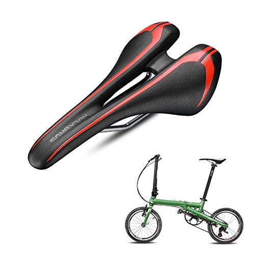 Seggiolini per mountain bike : GuangDa Shop Sella per Bici, Sella per Bicicletta Mountain in Gel Impermeabile PU per Mountain Bike Trekking Sella Touring Road BikeImbottitura ElastomeroHollow Ergonomic