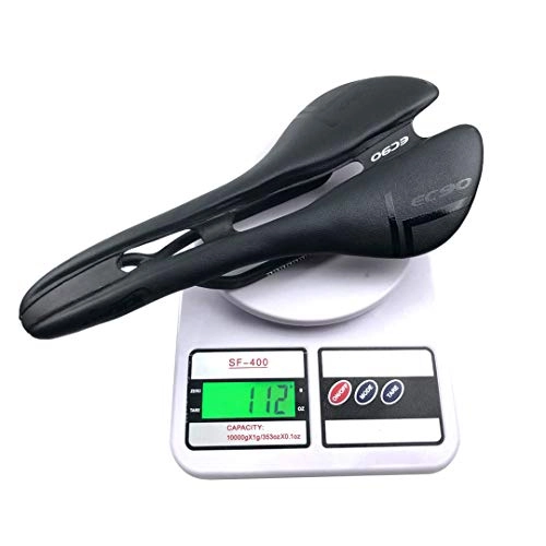 Seggiolini per mountain bike : Hollow Full Carbon Mountain Bike Saddle Carbon Road Sella per Bicicletta Parti di Biciclette Accessori per Biciclette Black