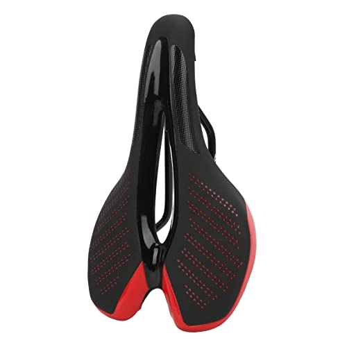 Seggiolini per mountain bike : Jinyi Seggiolino per Bicicletta, Cuscino per Sella della Bicicletta Design ergonomico Leggero Impermeabile per Bici da Strada per Mountain Bike(911 Nero Rosso)