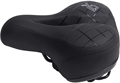 Seggiolini per mountain bike : JJJ LHY- Sella della Bici Big Bicycle Seat con Cuscino Morbido Adatto per Biciclette della Città Stradale, Mountain Bike e Rotazione Indoor Bici Durevole (Color : Black 890)