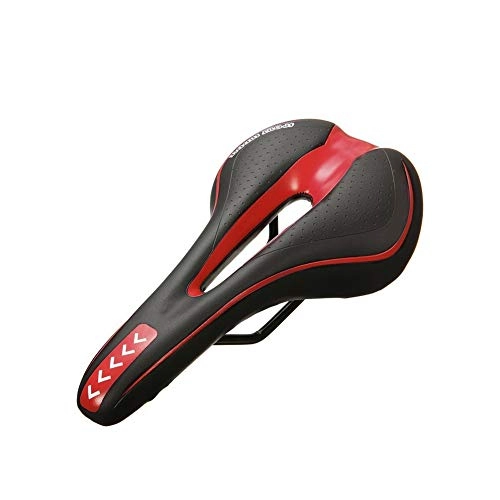 Seggiolini per mountain bike : KEYkey Professionale sede della Bici della Bicicletta Sedile a Sospensione Impermeabile del Gel della Sella della Bici Fit Universale per Cyclette e Bikes all'aperto Red 1PC