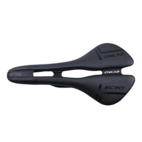 Seggiolini per mountain bike : KOUJING Ec90 Traspirante Sella Della Bicicletta Cuscino In Silicone Fibra di Nylon Superficie Pelle Silice Riempito Gel Confortevole Ciclismo Sedile