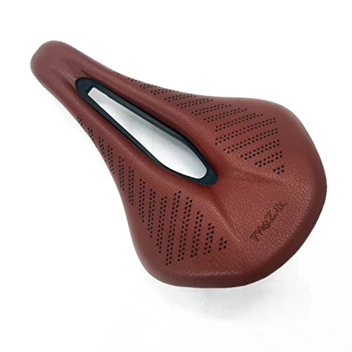 Seggiolini per mountain bike : LAKYT Sedile Bike Nuovo Sedile della Bicicletta MTB. Saddles della Bici da Strada PU. Retro Brown Ultralight Traspibile Comodo Cushion Cushion Cushion Bike Racing Parts Saddle .Sella della Bici