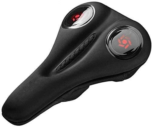 Seggiolini per mountain bike : LMCLJJ Comoda Strada Bike Mountain Bike sede Ammortizzatore Spesso Hollow Sella della Bicicletta di Montagna Cuscino Confortevole