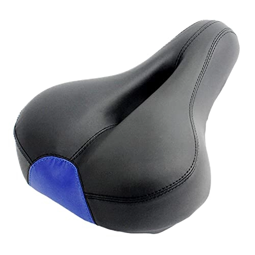 Seggiolini per mountain bike : LXCDSC Bicycle Saddle Profession Mountain Bike Hollow Addensare Comodo Spagna Seat Cushion Pad Attrezzature da Equitazione, Blau