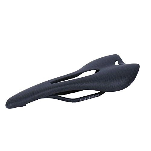 Seggiolini per mountain bike : QIKU in Fibra di Carbonio Selle, Bici da Strada e Mountain Bike Selle Ultra-Leggero 3 K Bicicletta Accessori Ciclismo (3K Matte)