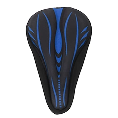 Seggiolini per mountain bike : Qqmora Set di Selle per Bici, Traspiranti, Facili da installare, seggiolini per Biciclette, antidolorifici, ergonomici per Mountain Bike(Blu)