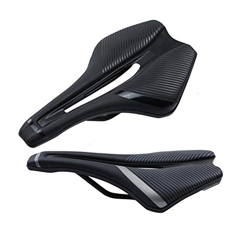 Seggiolini per mountain bike : QWXZ Seggiolino per Bicicletta Racing Bike Saddle Formazione Grado Triathlon Bike Timetrial Cushion Light Dimension Shooting Morbido e Traspirante (Color : Dark Grey)