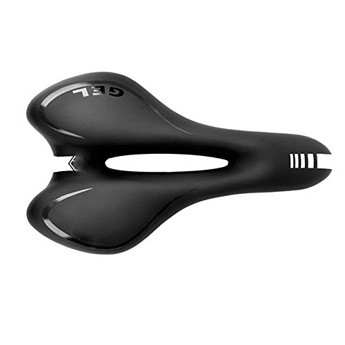 Seggiolini per mountain bike : Qxseat Bici Confortevole - Sella Bicicletta Design ergonomico per Bici da Strada, Mountain Bike, Hollow, Uomo e Donna, Black