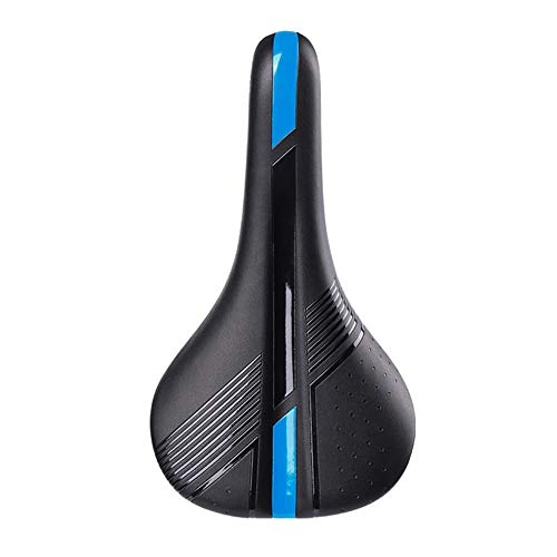 Seggiolini per mountain bike : Qxseat Bike Seat - Universal Fit Sella per Bicicletta per Cyclette con fanali Posteriori di Sicurezza, Blue