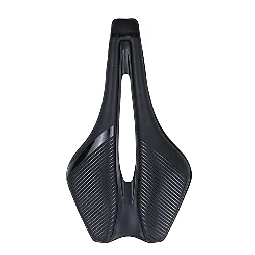 Seggiolini per mountain bike : Sedile Bike Confortevole Racing Saddle Road Mountain Black Bicycle Seat Cusion per le donne uomini