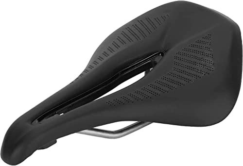 Seggiolini per mountain bike : Sedile universale Comfort for bicicletta, Sella for bicicletta, Sella cava for bicicletta da montagna Cuscino in silicone Pelle in microfibra Seggiolino for bicicletta confortevole Biciclette e pezzi