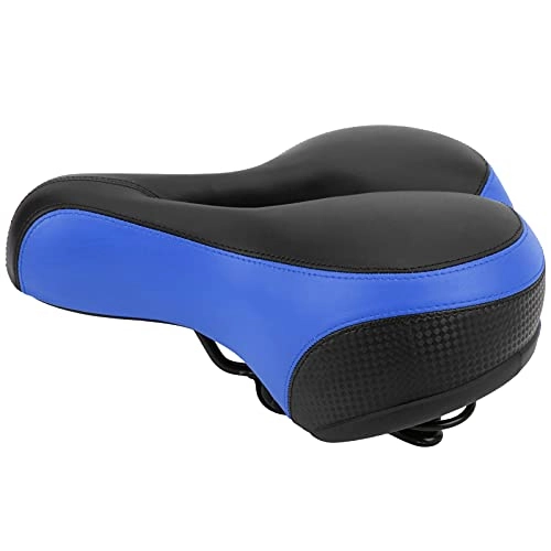 Seggiolini per mountain bike : Seggiolino per Bicicletta, Sedile ergonomico per Bicicletta Morbido con Design Cavo per Gli Appassionati di Ciclismo per l'equitazione(Blu Scuro)