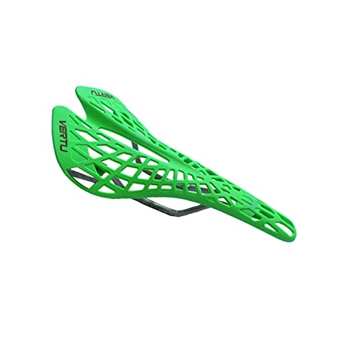 Seggiolini per mountain bike : Sella della Bici Super-Light Plastic Factory Agents Bicycle Saddle Mountain MTB Bike Saddle Sedile PVC Cuscino 4 Colori (Color : Green)