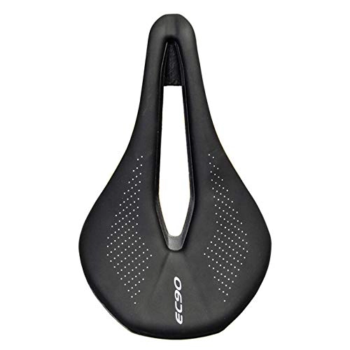 Seggiolini per mountain bike : Sella MTB Bicycle Liderth Seat Saddle MTB Road Bike Saddles Mountain Bike Racing Saddle PU Traspirante Morbido Cuscino Sedile Cuscino Sella per Bicicletta (Color : Black)