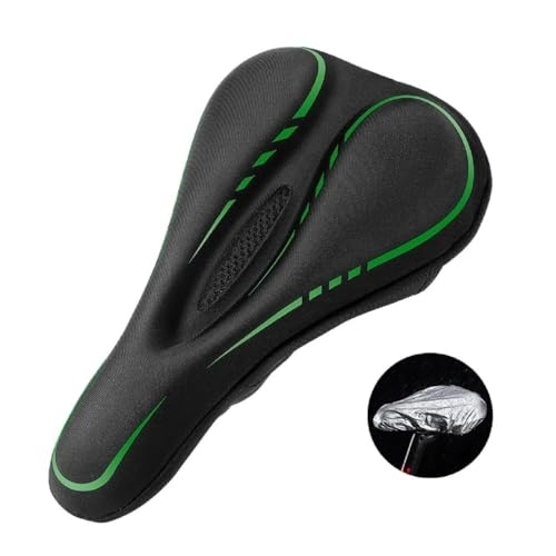 Seggiolini per mountain bike : Universale Biciclette Sedile Comodo Cuscino Della Bicicletta Antiurto Accessori Per Cyclette & Outdoor Bike Road Mountain Bike Sedile Cuscino Per Uomo Donna Comfort Impermeabile