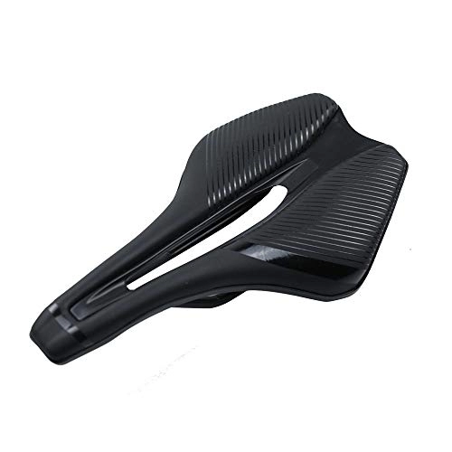 Seggiolini per mountain bike : VOANZO Sella Bici Ammortizzante Robusto seggiolino Bici Universale per MTB Road Mountain Bike Saddle 245x143mm (Nero)