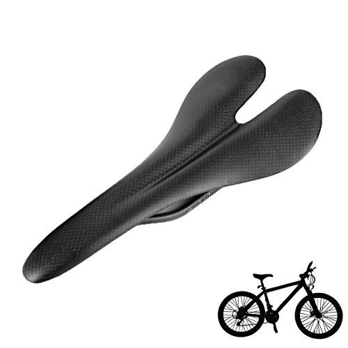 Seggiolini per mountain bike : WanShiHengTong Accessori per Biciclette Fibre Ride YD190 MTB Bici della Strada 3K Opaco Full Carbon Sella della Bicicletta Sedile (Nero) Nuovo nel 2020 (Colore : Black)