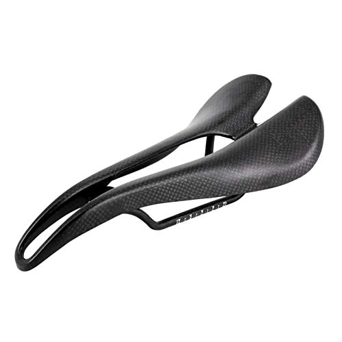 Seggiolini per mountain bike : WanShiHengTong Accessori per Biciclette Ride YD171 Biciclette 3K Opaco in Fibra di Carbonio Pieno Cuscino Hollow Sede di Sella (Nero) Nuovo nel 2020 (Colore : Black)