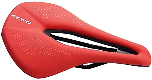 Seggiolini per mountain bike : WJJ Bici Sedile Leggero Gel Bike Saddle Traspirante Design ergonomico for Biciclette for Mountain Bike (Color : Red)