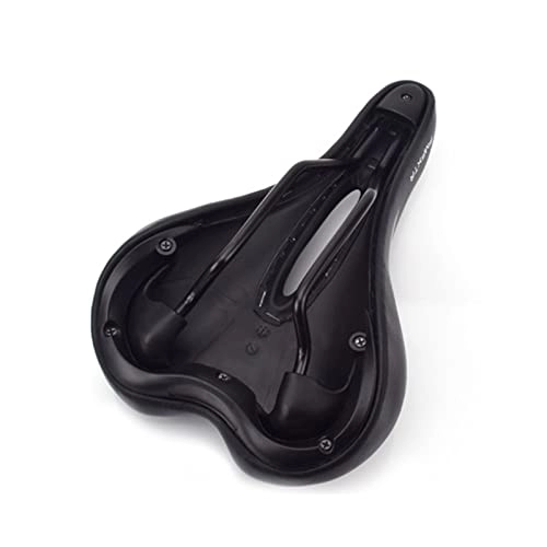 Seggiolini per mountain bike : WXKJD MTB. Bicycle Saddle Hollow Breas Traspibile Bike Cushion Comfortabile Sedile in Morbida Bici Antica Design del Cerchio Stretto Accessori for Ciclismo