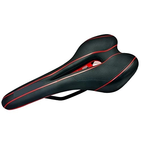 Seggiolini per mountain bike : xinlinlin Ghigliatore di Cuscini Morbido con Binario in Pelle in Pelle Sintetica in Pelle MTB Sella for Biciclette for Biciclette in Bicicletta (Color : Sa018)