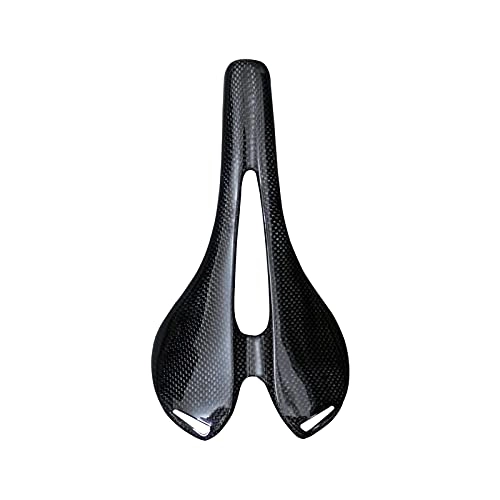 Seggiolini per mountain bike : YINHAO 2020 XXX 3K Full Carbon Fiber Bicycle Saddle XXX Road MTB Bike Saddle Saddle in Carbonio Matte Bike Cushion 275 * 143mm Parti in Bicicletta (Color : Gloosy)