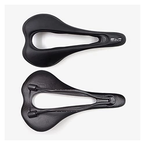 Seggiolini per mountain bike : YINHAO Bicycle Full Carbon Saddle Road MTB Mountain Bike Seat Selle Fibra di Carbonio Ampia Comfort Sella Sella Le Parti da Ciclismo Uomo Accessori Bike Accessori (Color : Matte Black)