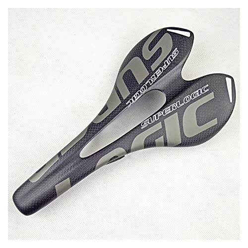 Seggiolini per mountain bike : yongyundi Sedile Bici 3K Full Carbon Fiber Bicycle Saddle Road MTB Bike Saddle Saddle Saddle Matte Matte Bike Cushion 275 * 143mm Parti in Bicicletta (Color : Gray)