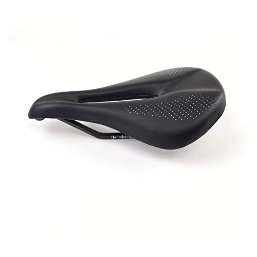 Seggiolini per mountain bike : ZHOUFENG Bicicletta Pu+Carbon Fibre Saddle Road MTB Mountain Bike Bicycle Sella Compatibile con for Man Cycling Seldle Trail Races Seat 143 / 155 (Color : 143mm Glossy)