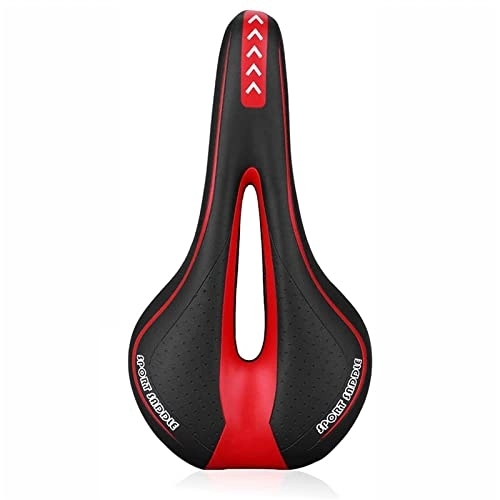 Seggiolini per mountain bike : ZONIA Sella for Bicicletta in Gel MTB Mountain Road Bike Seat Comodo Cuscino for Bicicletta Morbido Sella for Cyclette for Uomini E Donne seggiolino per Bici (Color : Type D Red)