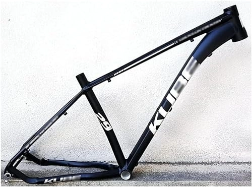 Cadres de vélo de montagnes : InLiMa Cadre 29er VTT Semi-Rigide Cadre 17 ''Frein à Disque en Alliage d'aluminium Cadre Rigide à Travers l'essieu 12 * 142mm