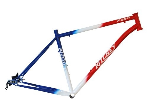 Cadres de vélo de montagnes : Ritchey Cadre vélo VTT Rouge / Blanc / Bleu 21