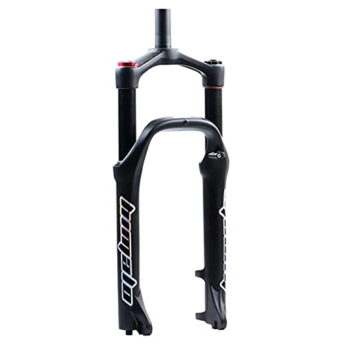 Fourches VTT : 20 Pouces Fat Tire Snow Bike Air Fork - Fit Snow Beach Fork pour 4.0 Tire Snow Bike Spread 135mm Bike Fat Suspension Fork