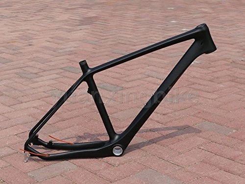 Fourches VTT : 203 # Toray carbone cadre VTT Mountain Bike 26er BB30 Cadre en carbone 3 K mat complet 40, 6 cm Casque