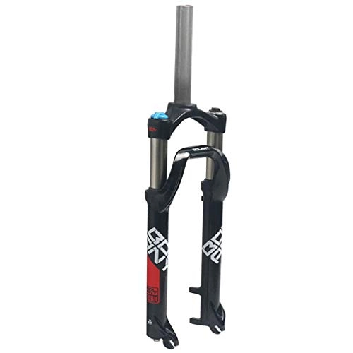 Fourches VTT : AISHANG Snow Mountain Bike Suspension Fork 26, 135mm Alliage de magnésium Amortisseur de Pression d'huile Accessoires de vélo de Plage 4.0 pneus 9.12 (Taille: 26 Pouces)