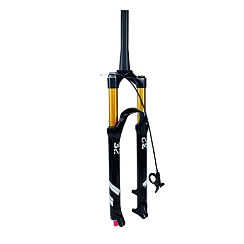 Fourches VTT : Fourche Suspension VTT Fourche Avant 26 Pouces 27, 5 29, en Alliage de magnésium léger MTB Suspension Air Forks Voyage 140mm Fourches Avant Vélo (Color : Tapered Remote Lock Out, Size : 27.5 inch)