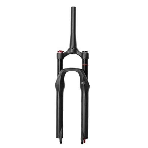 Fourches VTT : Fourche à Suspension VTT Double Chambre à Air Fourche 26 27, 5 Pouces Vélo Fourche à Suspension Frein à Disque Tube Droit 1-1 / 8"QR 9mm Voyage 120mm Manuel ABS Serrure XC Vélo 1700g