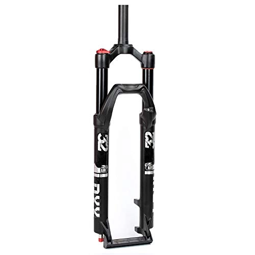 Fourches VTT : HARUONE Mountain Air Suspension Fourche de vlo, 27, 5 / 29 po en Aluminium en Alliage de magnsium Amortisseur, 100mm Voyage, A / 29inch, Shoulder Control