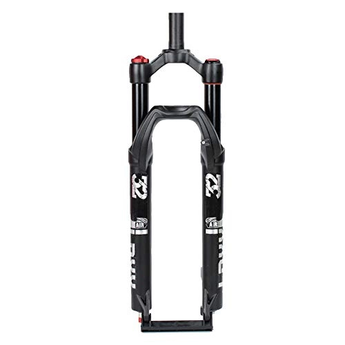 Fourches VTT : HARUONE Mountain Air Suspension Fourche de vlo, 27, 5 / 29 po en Aluminium en Alliage de magnsium Amortisseur, 100mm Voyage, D / 27.5inch, Shoulder Control